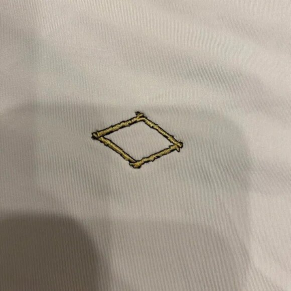 Holderness & Bourne Tailored Fit Polo Shirt Mens Size Large L White Performance - Picture 5 of 7